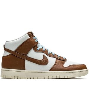 Nike Dunk High Retro Prm "Pecan And Sail" Trainers - Brown