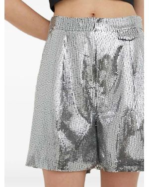Day Birger et Mikkelsen Pantalones Cortos Con Lentejuelas - Gris