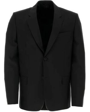Givenchy Regular-Fit Notch-Lapel Blazer - Black