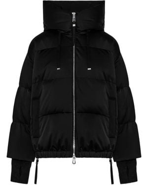 DUNO Quilted Puffer Jacket - Black