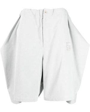 Maison Mihara Yasuhiro デコンストラクテッド ショートパンツ - ホワイト