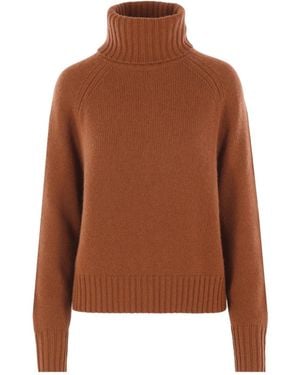 Allude Brandy Sweater - Brown