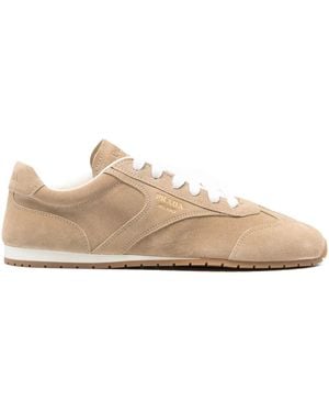 Prada Sneakers Aus Wildleder - Pink