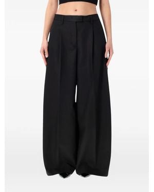 Thelatest Deva Pleated Pants - Black
