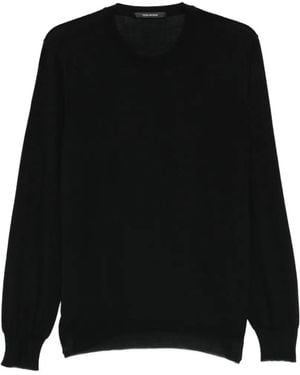 Tagliatore Pull À Encolure Ronde - Black