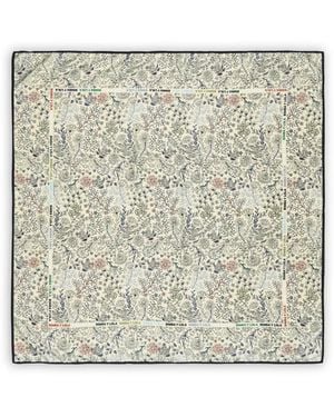 Bimba Y Lola Patterned Scarf - Metallic