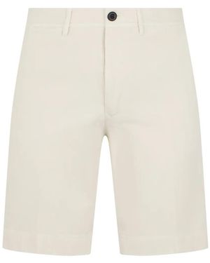 Slowear Belt-Loop Shorts - White