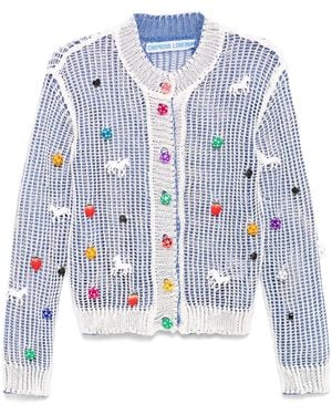 Chopova Lowena Trip Cardigan - Blau
