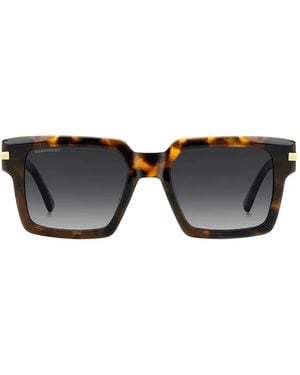 DSquared² Gafas de sol con montura cuadrada - Negro