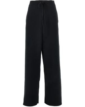 Entire studios Pantalones de chándal con cordones - Negro