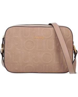 Liu Jo Logo-Embossed Cross Body Bag - Brown