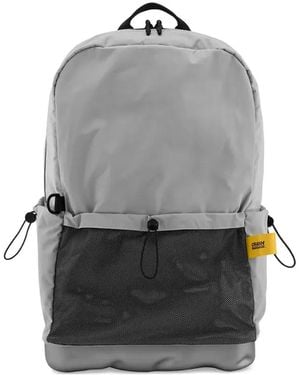 Crash Baggage Logo-Detail Backpack - Grey