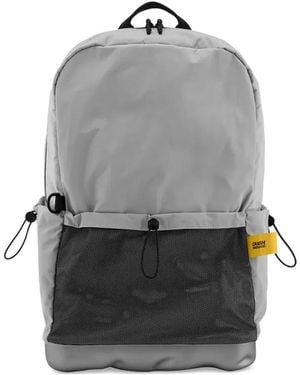 Crash Baggage Logo-Detail Backpack - Gray