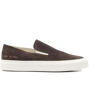 Common Projects Suede Slip-On - Brown