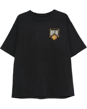 Rhude Playing Card T-Shirt - Black