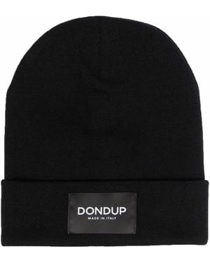 Dondup ロゴ ビーニー - ブラック