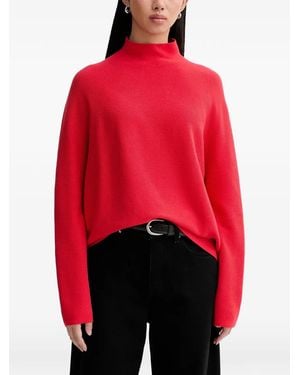 Marc O' Polo Mock-Neck Jumper - Red
