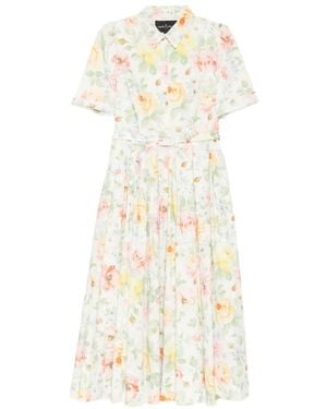 Needle & Thread Sienna Rose Ballerina Dress - White