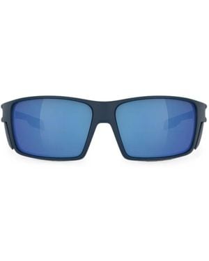 Rudy Project Nyad Rectangle-Frame Sunglasses - Blue