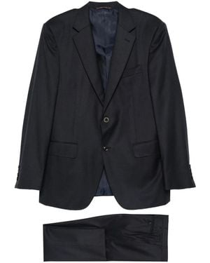 Canali Single-Breasted Suit - Black
