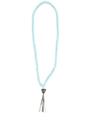 HTC Mystery Shield Beaded Necklace - White