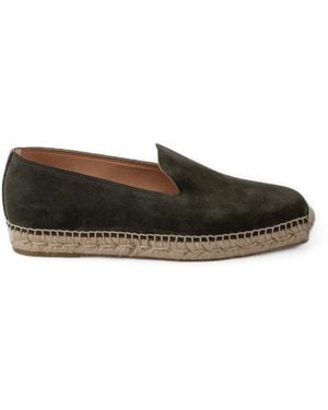 LES HÉRITIERS Espadrilles Futadera En Daim - Vert