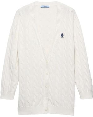 Prada Cardigan - Bianco