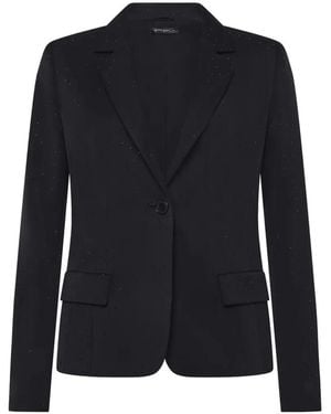 Betty Barclay Embellished Single-Button Blazer - Blue