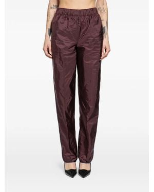Prada Pantalones Re-Nylon - Rojo