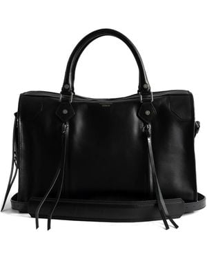 Zadig & Voltaire Sunny Tote Bag Mit Quastendetail - Schwarz