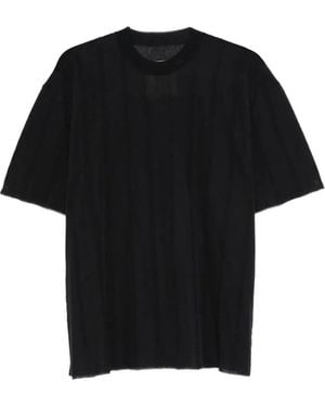 Uma Wang Crew-Neck T-Shirt - Black