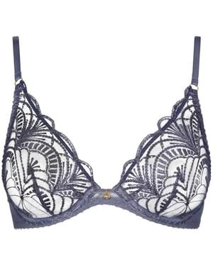 Aubade Vibes Underwired Triangle Bra - Blue