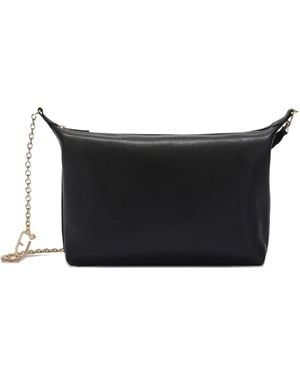 Furla Mini Nuvola Chain-Strap Leather Shoulder Bag - Black