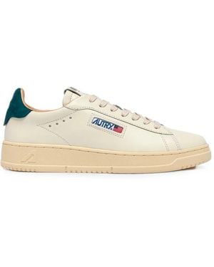 Autry Dallas Leather Sneakers - White