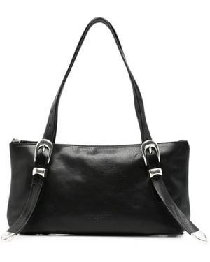 Our Legacy Forever Buckle-Detail Shoulder Bag - Black