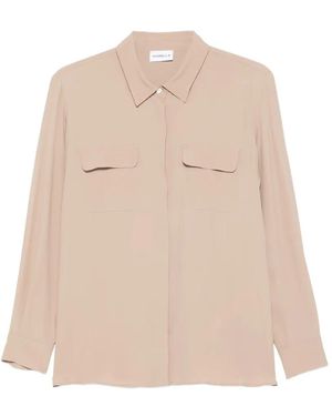 Marella Crepe Shirt - Natural