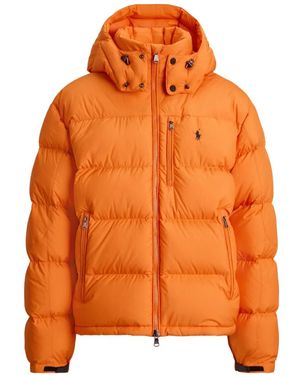 Polo Ralph Lauren Gesteppte Kapuzenjacke - Orange
