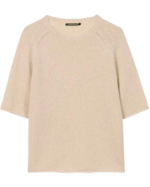 Luisa Cerano Crew-Neck Jumper - Natural