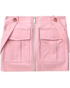 Off-White c/o Virgil Abloh Cargo Mini Skirt - Pink