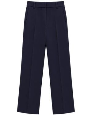 Liviana Conti Paul Straight-Leg Trousers - Blue