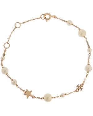 Tory Burch Moondance Star-Charm Bracelet - Natural