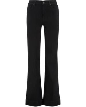 7 For All Mankind Dojo ブーツカットジーンズ - ブラック