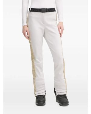 Sportalm San Jose Logo-Belt Side-Stripe Ski Trousers - White