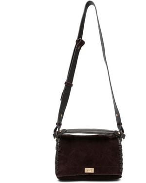 Anya Hindmarch Mortimer Whipstitch-Trim Cross-Body Bag - White