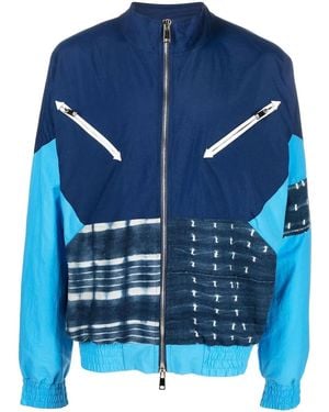 United Rivers Jacke Im Patchwork-Look - Blau