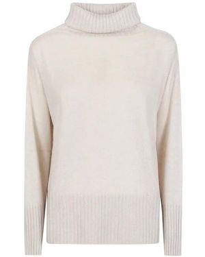 Aragona Pull En Cachemire À Col Roulé - Blanc