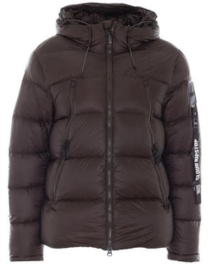 OUTHERE Cloud Ripstop Quilted Jacket - Brown