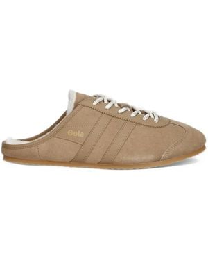 Gola Cleora Summit Lace-Up Backless Sneakers - Brown