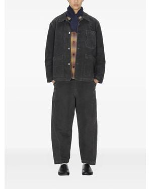 YMC Hose Mit Verdrehten Nähten - Schwarz