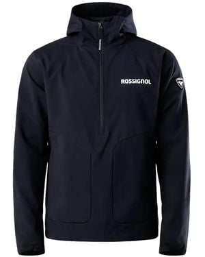 Rossignol Logo Hooded Jacket - Blue